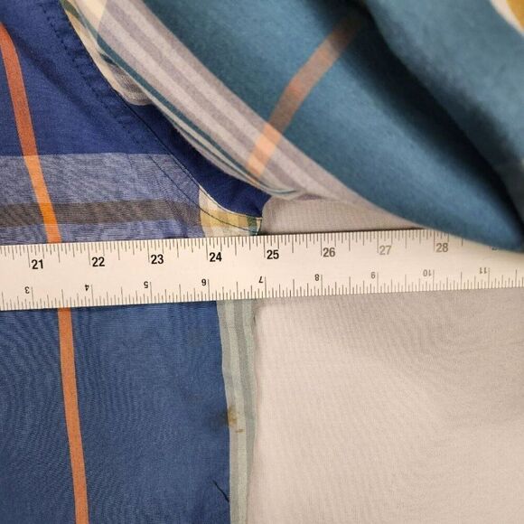 Levi's Pearl Snap Western Shirt Mens XXL Blue Long Sleeve Cowboy Ranch Rodeo - Picture 3 of 6